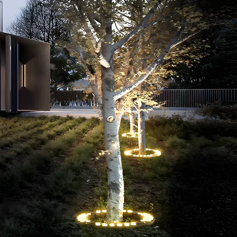LED Tuinspot Boomverlichting Aluminium Weatherproof Buitenverlichting Accent 31-44cm Diameter Tuin Sfeer | Sansoti