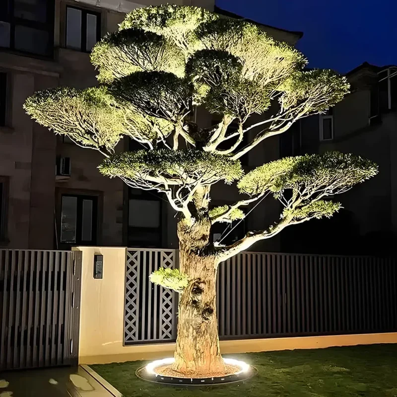 LED Tuinspot Boomverlichting Aluminium Weatherproof Buitenverlichting Accent 31-44cm Diameter Tuin Sfeer | Sansoti