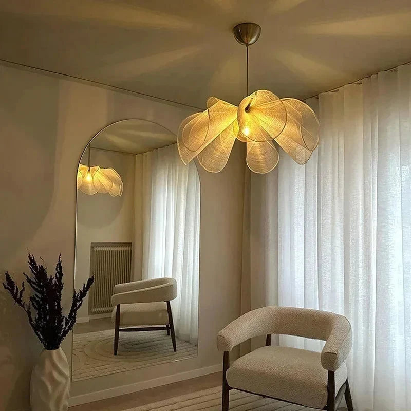 Hanglamp Stof Vintage E27 Warm Wit Licht Woonkamer Eetkamer Slaapkamer Retro Pendellamp Nostalgisch Design | Sansoti