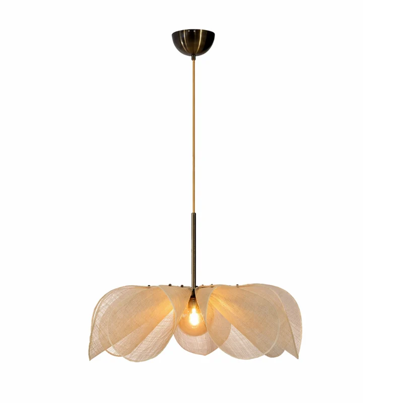 Hanglamp Stof Vintage E27 Warm Wit Licht Woonkamer Eetkamer Slaapkamer Retro Pendellamp Nostalgisch Design | Sansoti