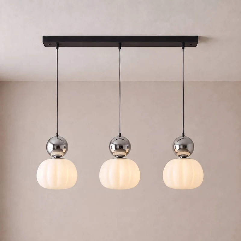 Hanglamp Art Deco Geometrisch IJzer Acryl Warm Wit 3000K Verstelbaar voor Eettafel Kookeiland Woonkamer | Sansoti