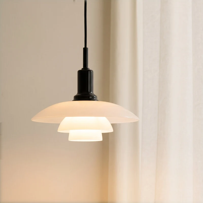 Scandinavische Hanglamp E27 LED Verstelbaar Glas Metaal Eetkamer Keuken Leeshoek Modern Design Woonkamer | Sansoti