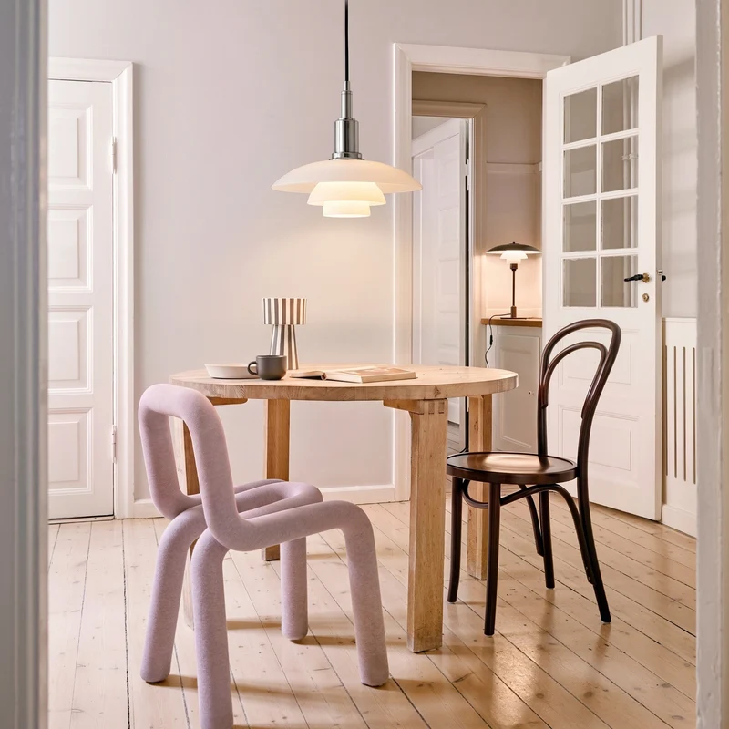 Scandinavische Hanglamp E27 LED Verstelbaar Glas Metaal Eetkamer Keuken Leeshoek Modern Design Woonkamer | Sansoti