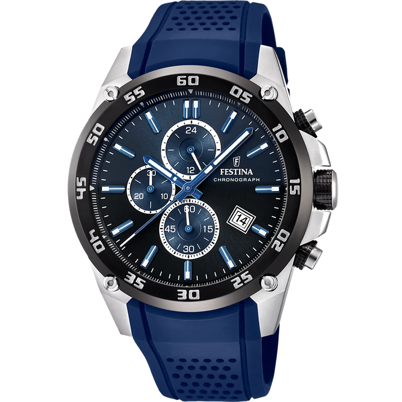 Festina The Originals F20330/A Herrenuhr • Chronograph • Mineralglas