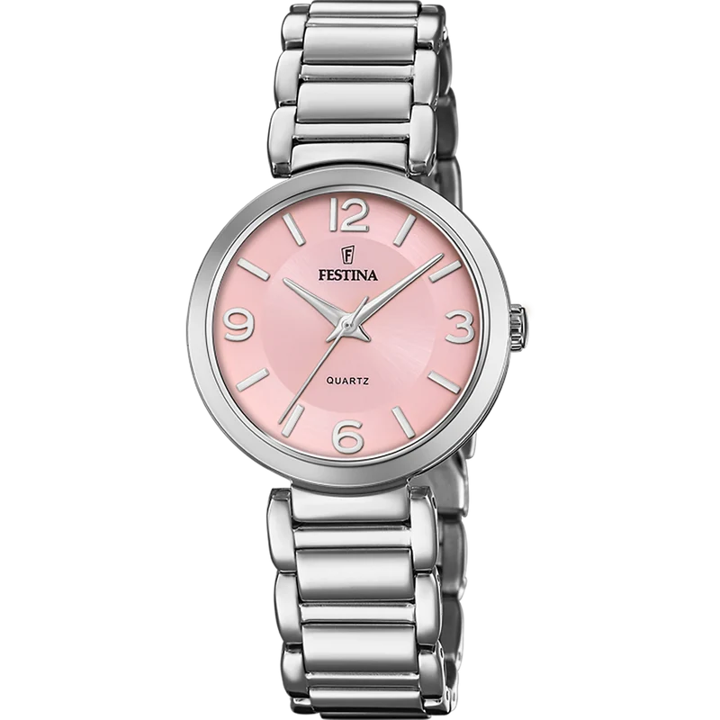 Festina Mademoiselle F20212/2 Damenuhr Rosa • Mineralglas • MIYOTA Quarzwerk