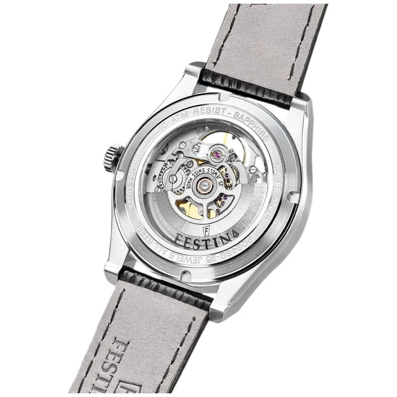 Festina Swiss Made Automatic F20095/3 Herrenuhr • Saphirglas • Soprod P024 Automatikwerk