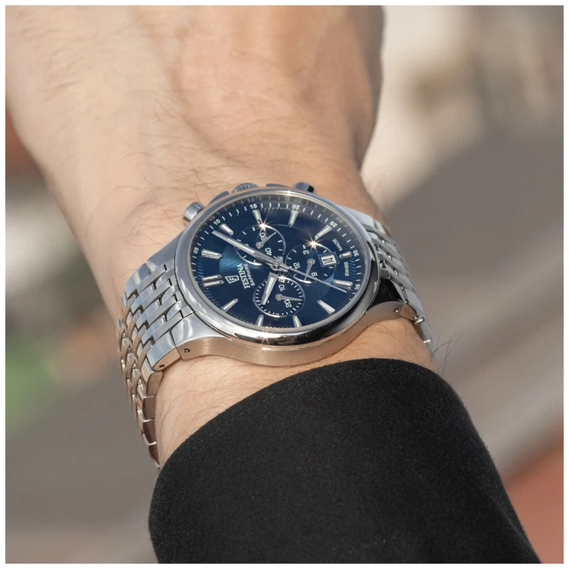 Festina Swiss Made Chronograph F20093/2 Herrenuhr • Saphirglas • Chronograph-Funktion