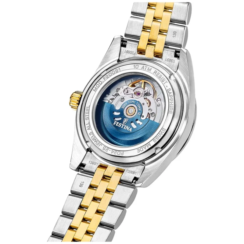 Festina Swiss Made Automatic F20091/1 Herrenuhr • Saphirglas • Automatikwerk Soprod P024
