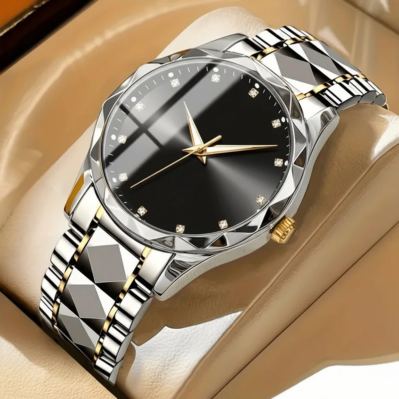 Multifunctioneel Titanium Horloge met Chronograaf Dubbel Display Waterdicht voor Dagelijks Gebruik en Sport | Sansoti