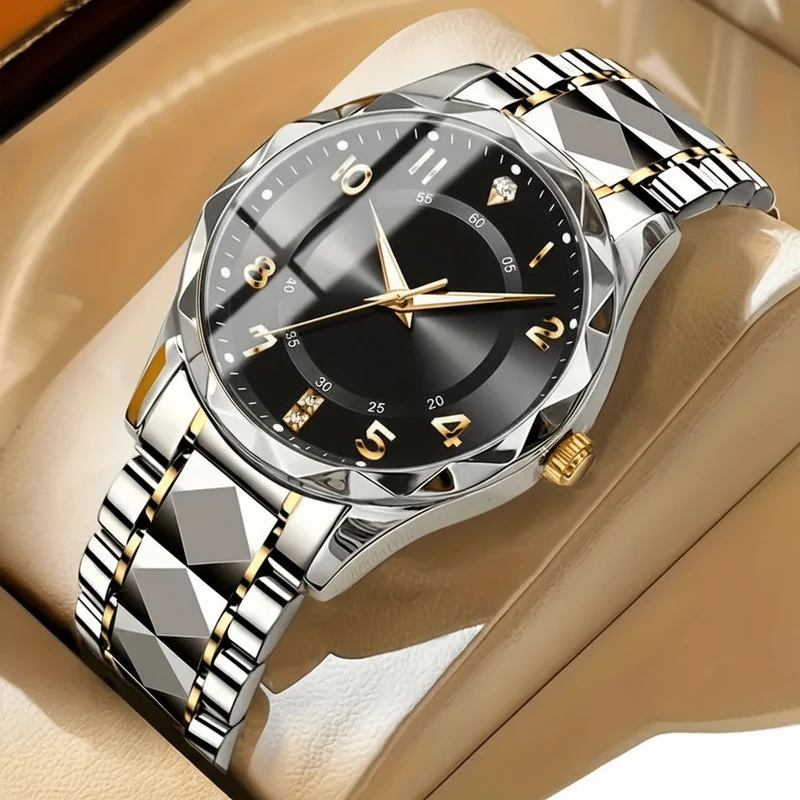 Multifunctioneel Titanium Horloge met Chronograaf Dubbel Display Waterdicht voor Dagelijks Gebruik en Sport | Sansoti