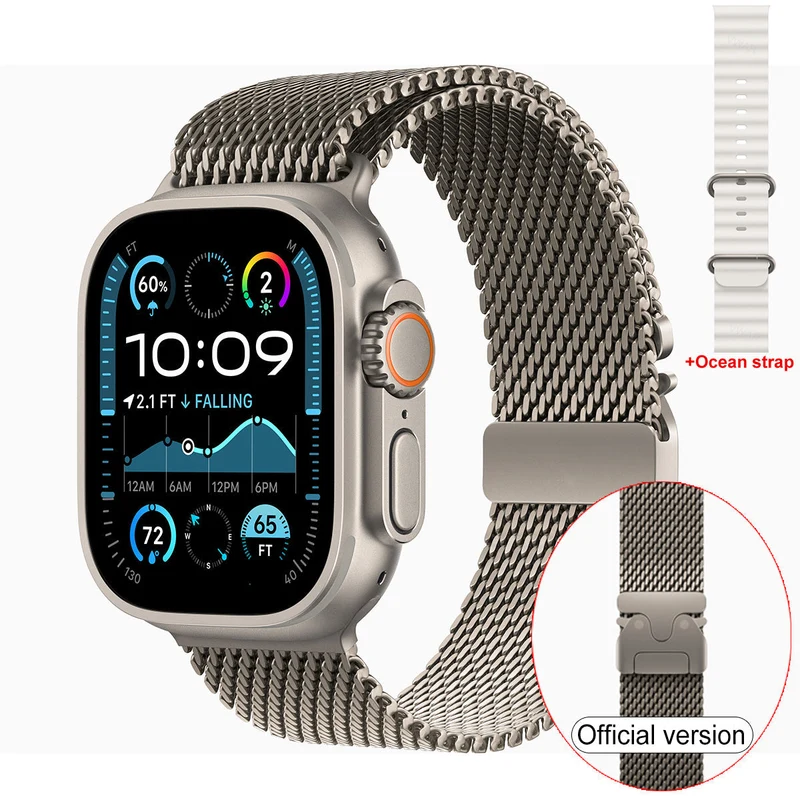 Smartwatch met helder AMOLED-scherm en 4G-connectiviteit voor bellen fitness gezondheidsmonitoring onderweg | Sansoti