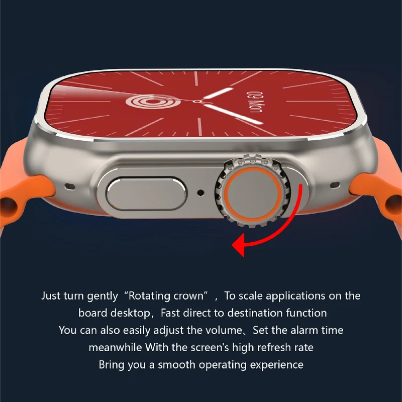 Smartwatch met helder AMOLED-scherm en 4G-connectiviteit voor bellen fitness gezondheidsmonitoring onderweg | Sansoti