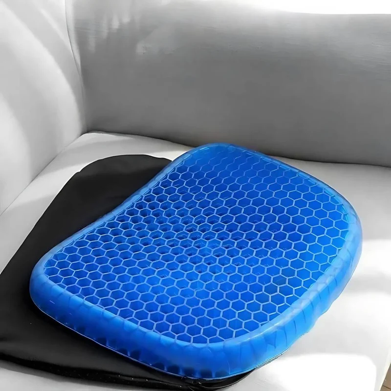 Orthopedisch Gelkussen met Stuitbeenontlasting voor Optimaal Zitcomfort Kantoorstoel Auto Rolstoel Thuis | Sansoti