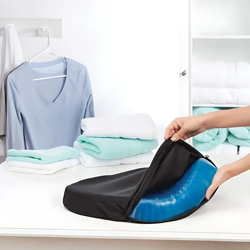 Orthopedisch Gelkussen met Stuitbeenontlasting voor Optimaal Zitcomfort Kantoorstoel Auto Rolstoel Thuis | Sansoti