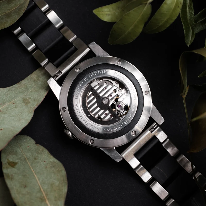 Holzkern Singapore 9010631003937 Herrenuhr • Automatikwerk Miyota 82S7 • Saphirglas