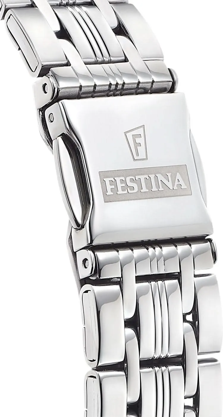 Festina Mademoiselle F16940/C Damenuhr • Feminines Design • Edelstahl