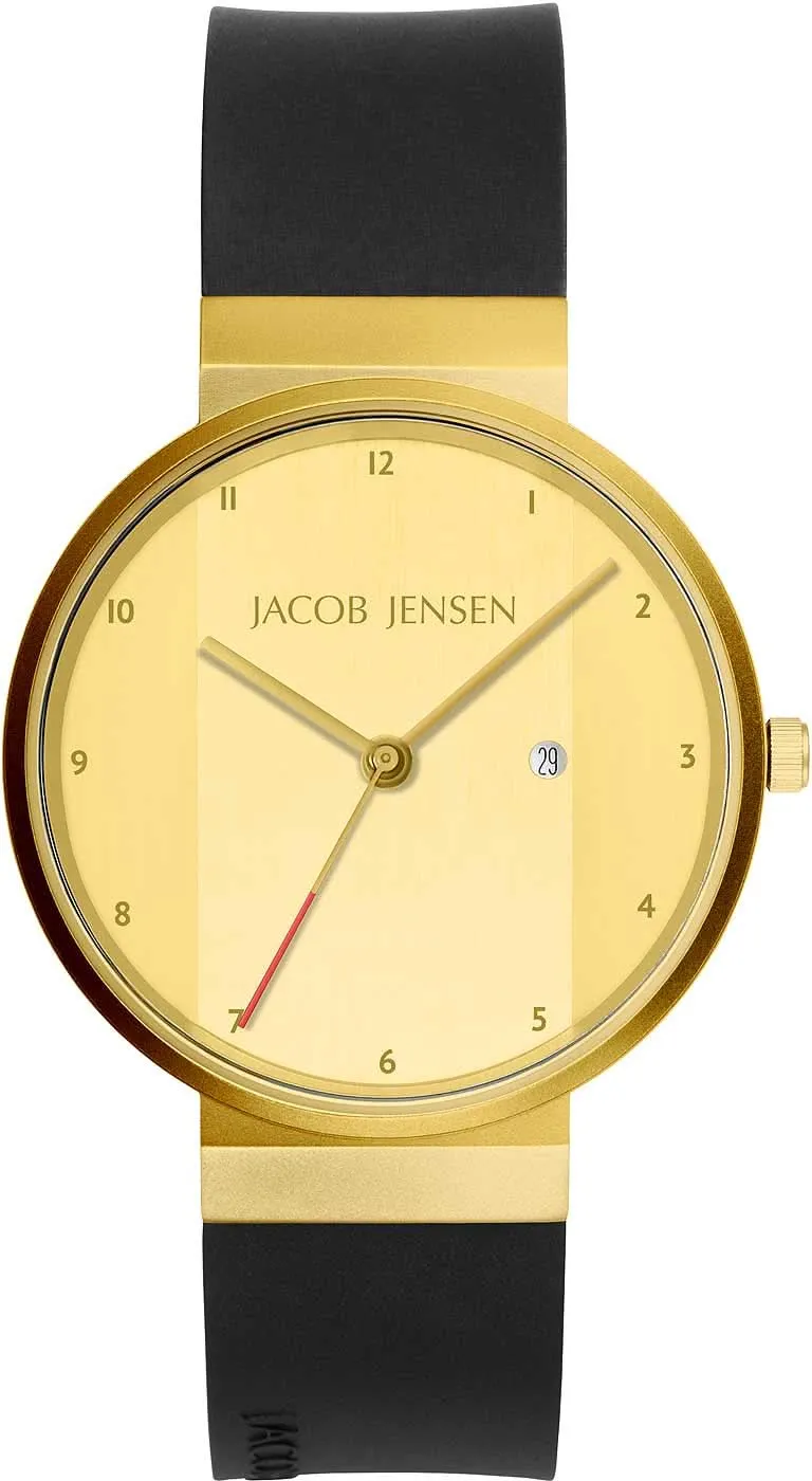 Jacob Jensen New Series 735 Damenuhr • Ikonisches dänisches Design • Hoher Tragekomfort