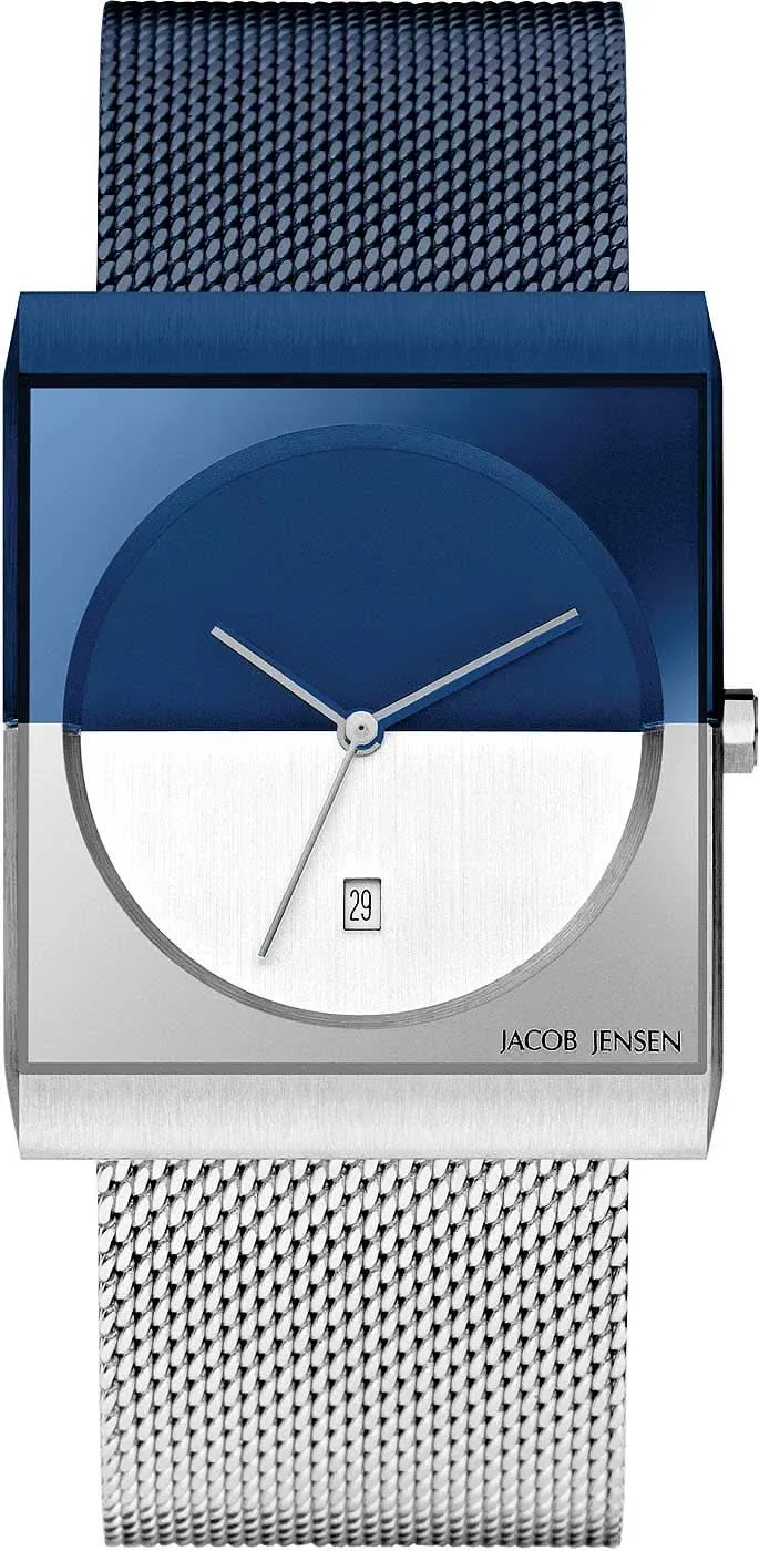 Jacob Jensen Classic 517 Herrenuhr • Dänisches Design • Saphirglas