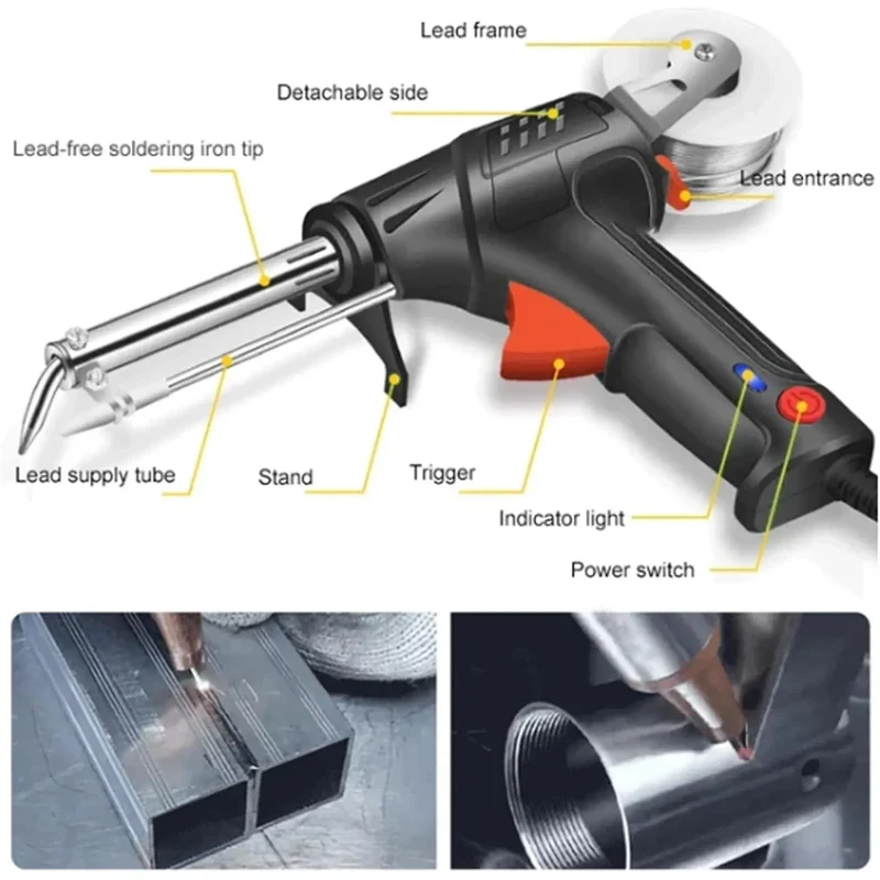 Ergonomisch Lasapparaat Eenhandsbediening Metalen Knippen Multifunctioneel Industrieel Gebruik Compacte Lasmachine | Sansoti