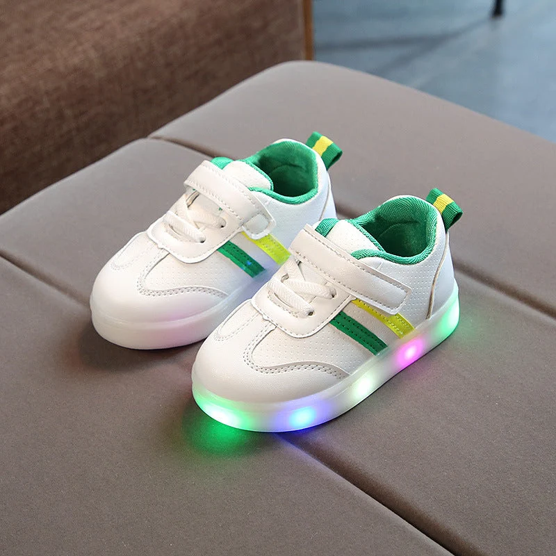 Verlichte Kindersneakers met Flexibele Zool - LED Schoenen voor Kinderen - Sportieve Kinderschoenen met Lichteffect | Sansoti