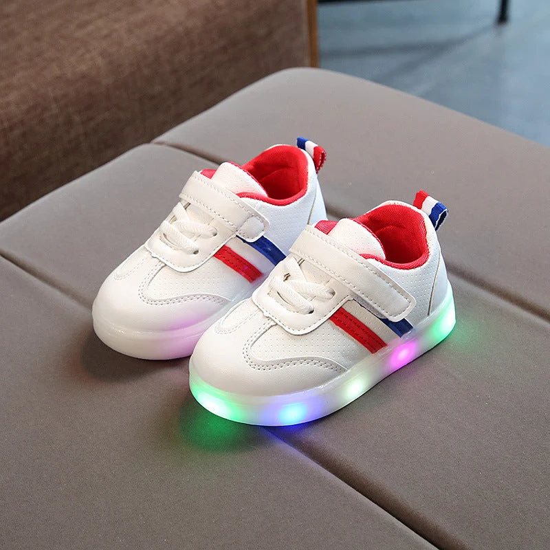 Verlichte Kindersneakers met Flexibele Zool - LED Schoenen voor Kinderen - Sportieve Kinderschoenen met Lichteffect | Sansoti