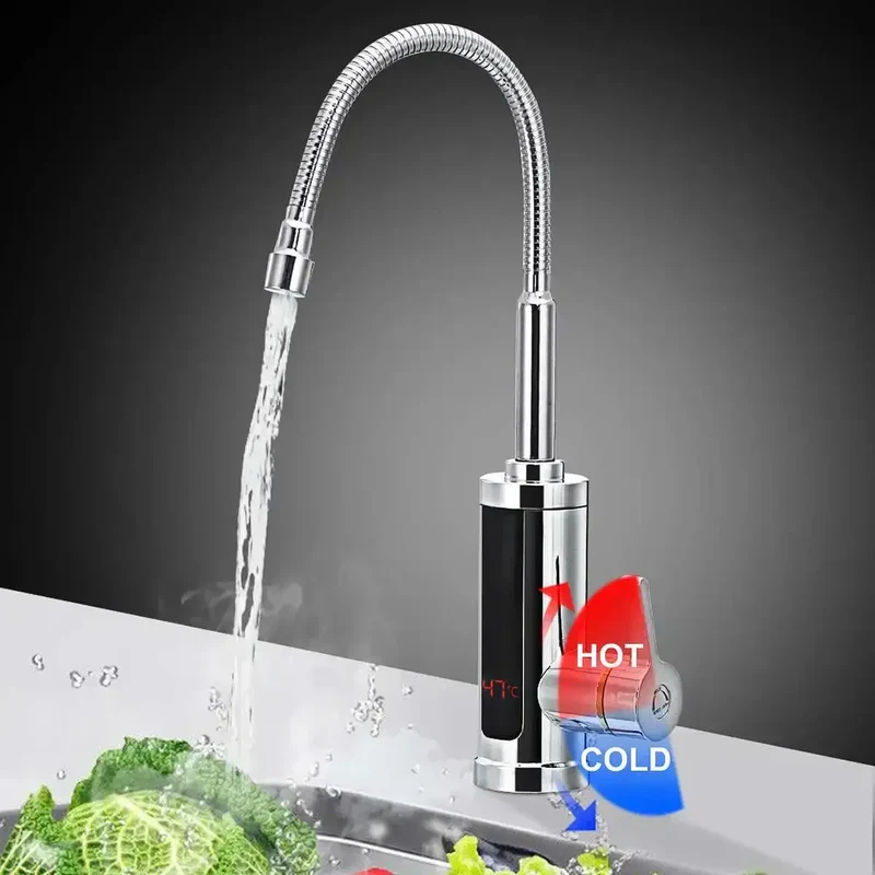 Elektrische Warmwaterkraan 3000W met Directe Doorstroomverwarming | Sansoti