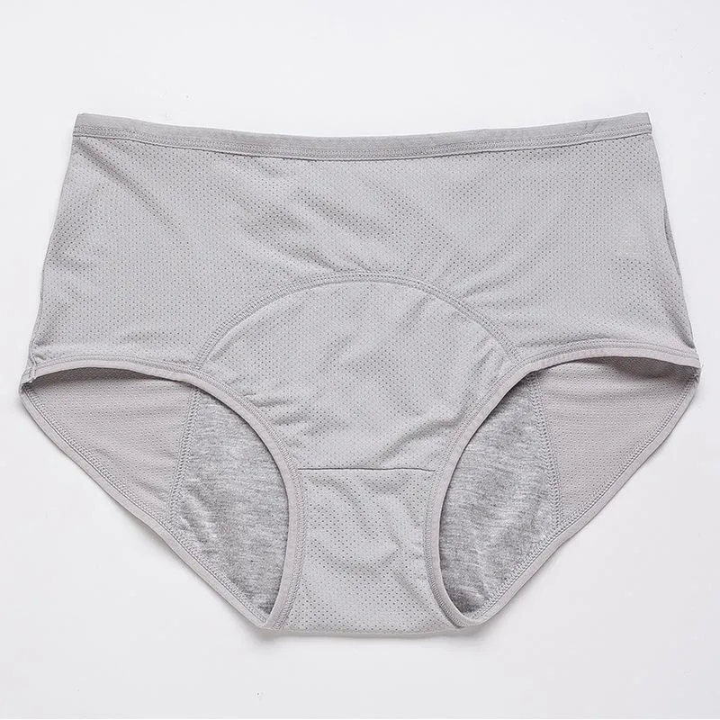 Hoogsluitende Menstruatie- en Incontinentieondergoed met Drielaags Absorptietechnologie 30-50ml | Sansoti
