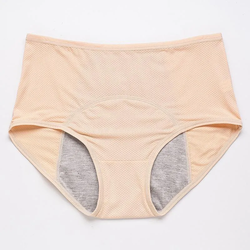 Hoogsluitende Menstruatie- en Incontinentieondergoed met Drielaags Absorptietechnologie 30-50ml | Sansoti