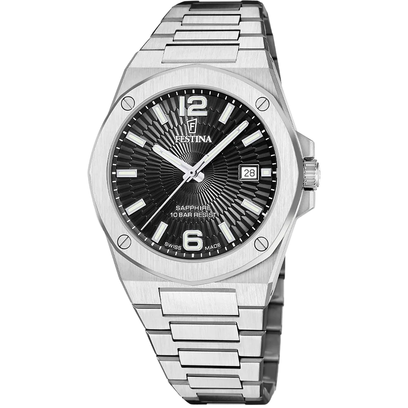 Festina Swiss Made F22000/4 Vallée Herren • Saphirglas • 10 ATM