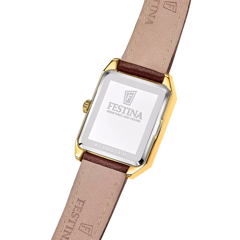 Festina On The Square F20780/3 Herren • Quarzwerk • Eckiges Gehäuse