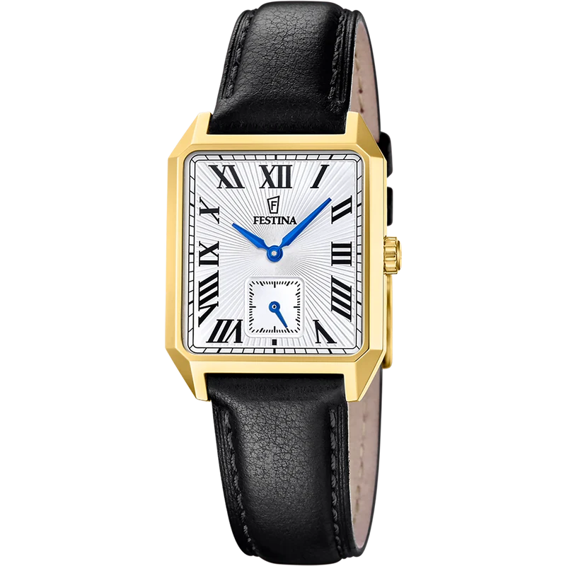 Festina On The Square F20780/1 Herrenuhr • Quarzwerk • Mineralglas