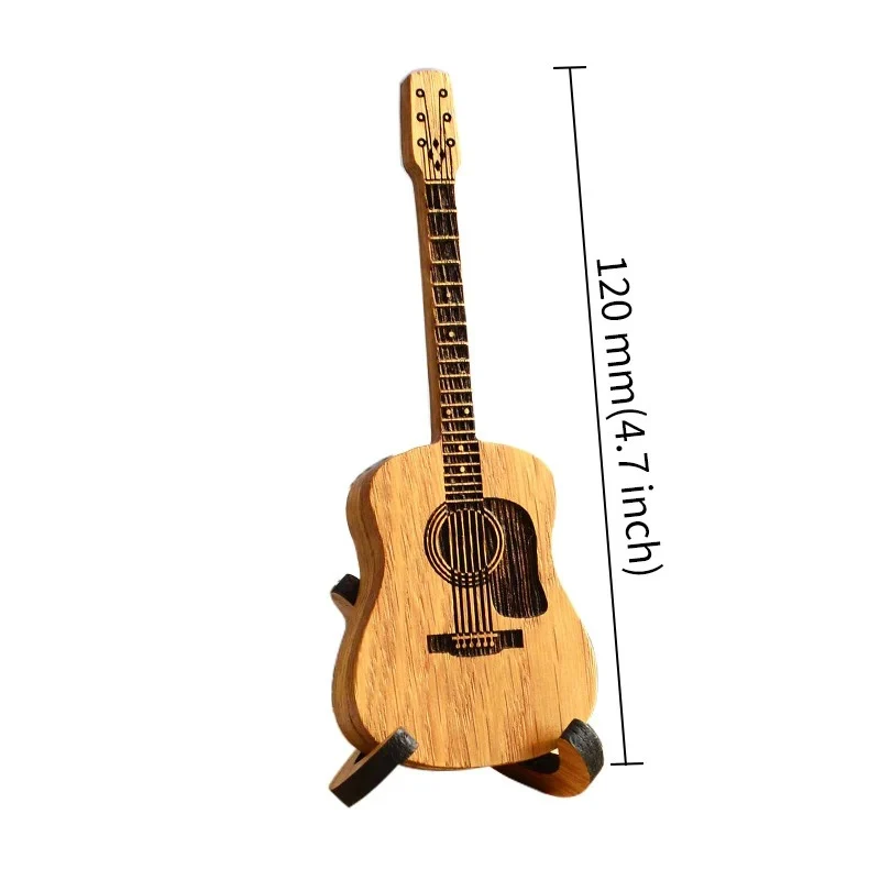 Houten Plectrumhouder voor Gitaar - Organizer 3 Plectrums - Handgemaakt Accessoire voor Muzikanten Gitaristen | Sansoti