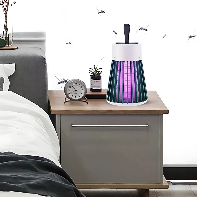 Elektrische Insectenval met UV LED-Lokfunctie voor Effectieve Muggenbestrijding Binnen en Buiten Huis | Sansoti