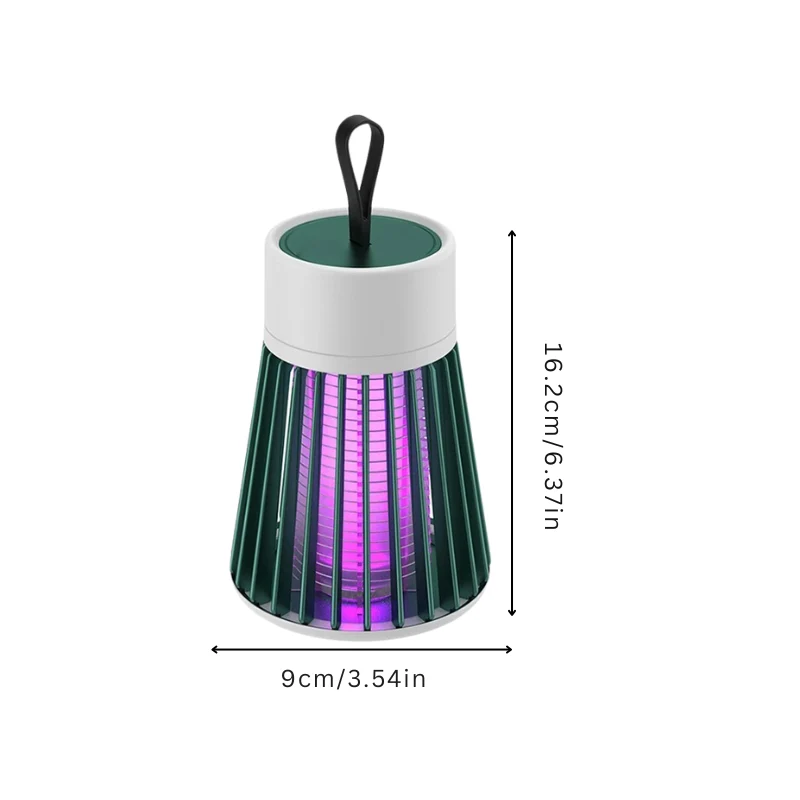 Elektrische Insectenval met UV LED-Lokfunctie voor Effectieve Muggenbestrijding Binnen en Buiten Huis | Sansoti