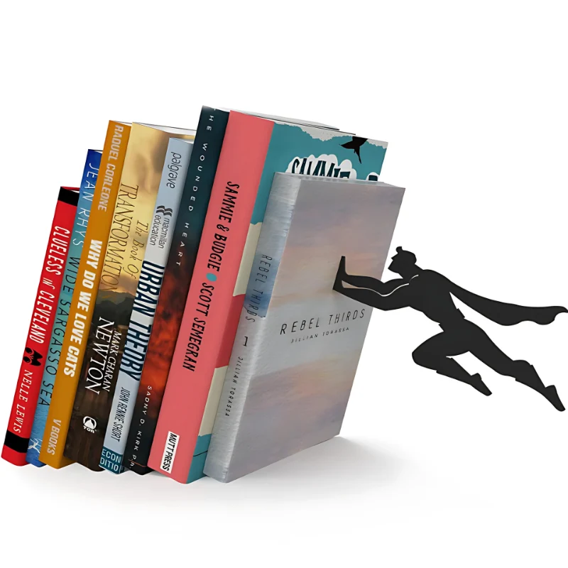 Magnetische Superheld Boekensteun Zwevend Effect Decoratief Metaal Kantoor Kamer Woonkamer Accessoires | Sansoti