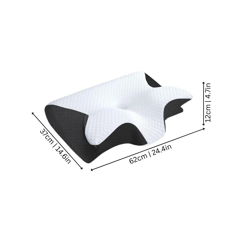 Ergonomisch Neksteunkussen Memory Foam Zijslaper Hoofdsteun Drukverlagend Comfort Optimale Ondersteuning | Sansoti