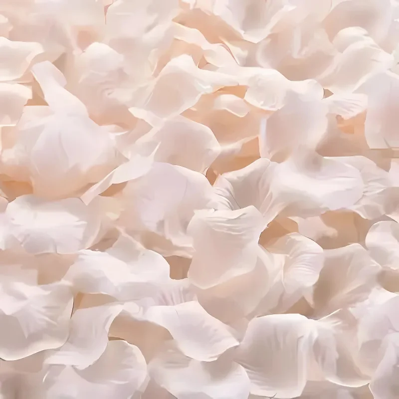 Decoratieve Rozenblaadjes van Zijde Set - Herbruikbaar Feestdecoratie voor Bruiloft Romantisch Diner | Sansoti