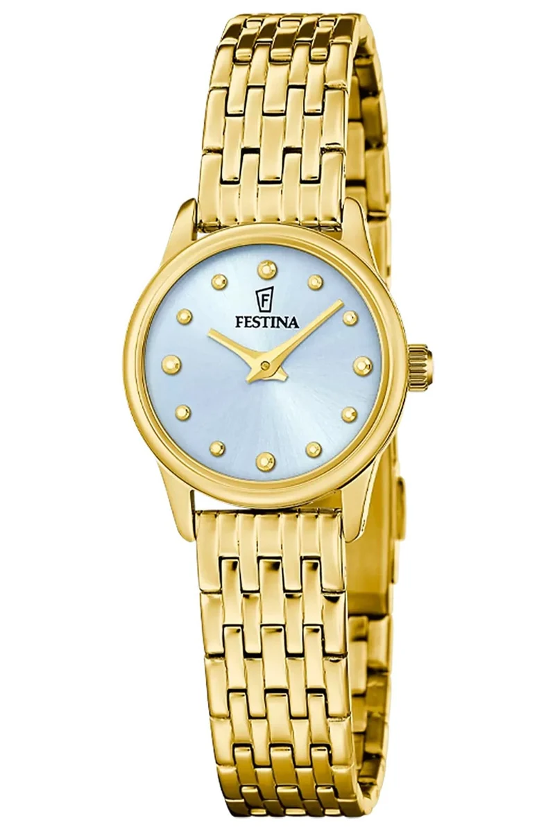 Festina Mademoiselle F20750/3 Damenuhr Blau • Quarzwerk • 5 ATM