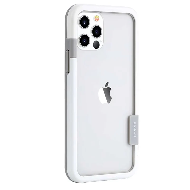 Tweekleurige Siliconen iPhone Bumper Case met Camerarand Bescherming Shockproof Hoesje voor iPhone 13-17 | Sansoti