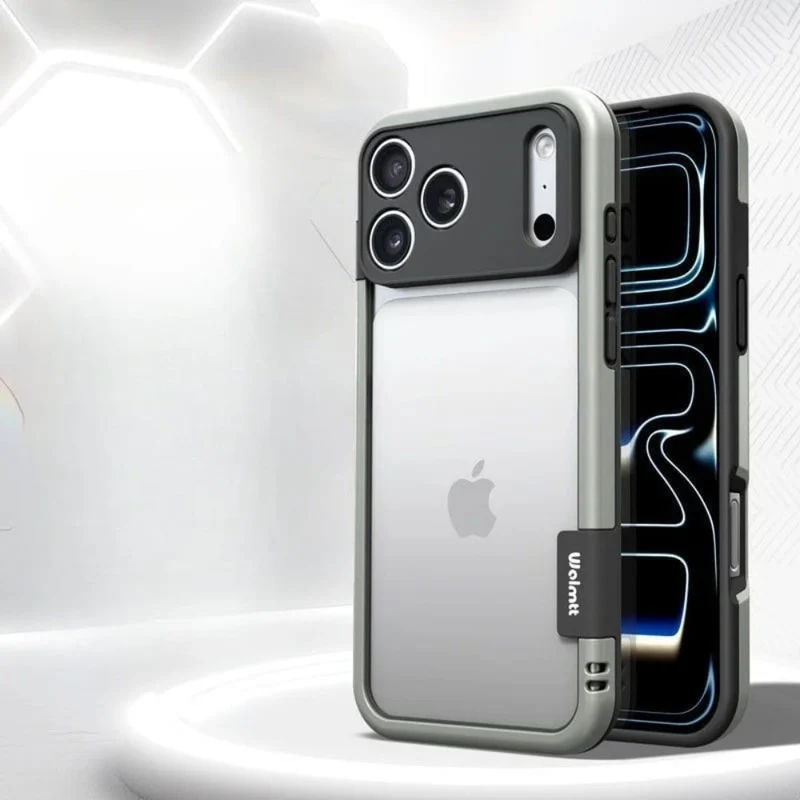 Tweekleurige Siliconen iPhone Bumper Case met Camerarand Bescherming Shockproof Hoesje voor iPhone 13-17 | Sansoti