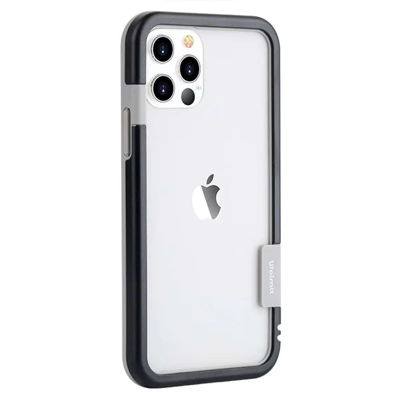 Tweekleurige Siliconen iPhone Bumper Case met Camerarand Bescherming Shockproof Hoesje voor iPhone 13-17 | Sansoti