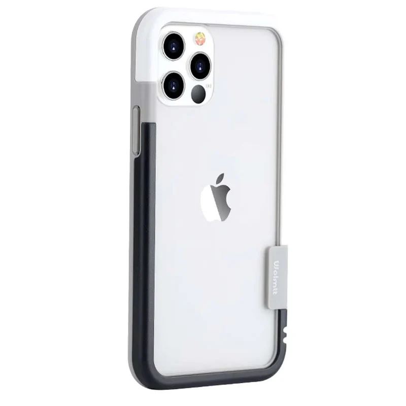 Tweekleurige Siliconen iPhone Bumper Case met Camerarand Bescherming Shockproof Hoesje voor iPhone 13-17 | Sansoti