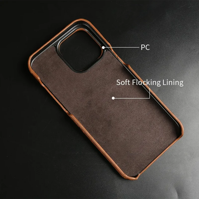 Telefoonhoesje Echt Struisvogeleer iPhone 14 15 16 17 Alle Modellen Schokdempend Luxe Premium Leer Bescherming | Sansoti