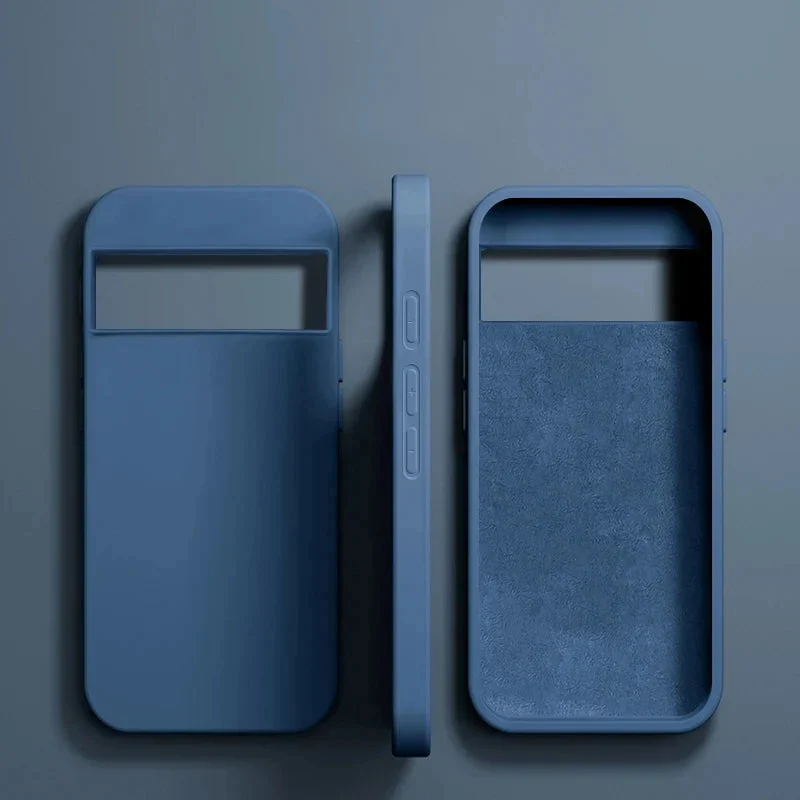 Vloeibaar Siliconen Telefoonhoesje Google Pixel Beschermhoes Draadloos Opladen Compatibel Shockproof | Sansoti