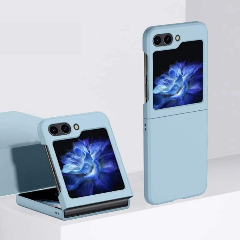 Schokbestendige Hardcase voor Vouwbare Smartphone Blauw Groen Roze Beige Bescherming Draadloos Laden | Sansoti