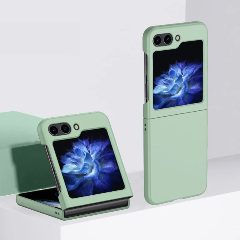 Schokbestendige Hardcase voor Vouwbare Smartphone Blauw Groen Roze Beige Bescherming Draadloos Laden | Sansoti