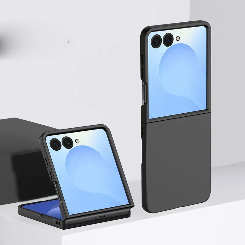 Schokbestendige Hardcase voor Vouwbare Smartphone Blauw Groen Roze Beige Bescherming Draadloos Laden | Sansoti