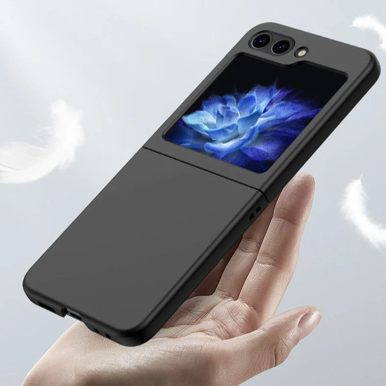 Schokbestendige Hardcase voor Vouwbare Smartphone Blauw Groen Roze Beige Bescherming Draadloos Laden | Sansoti