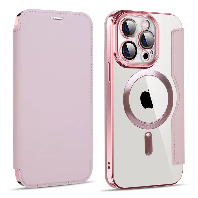Transparante Portemonnee Telefoonhoes met MagSafe en RFID-blokkering voor iPhone 12 13 14 15 16 17 Reeks | Sansoti