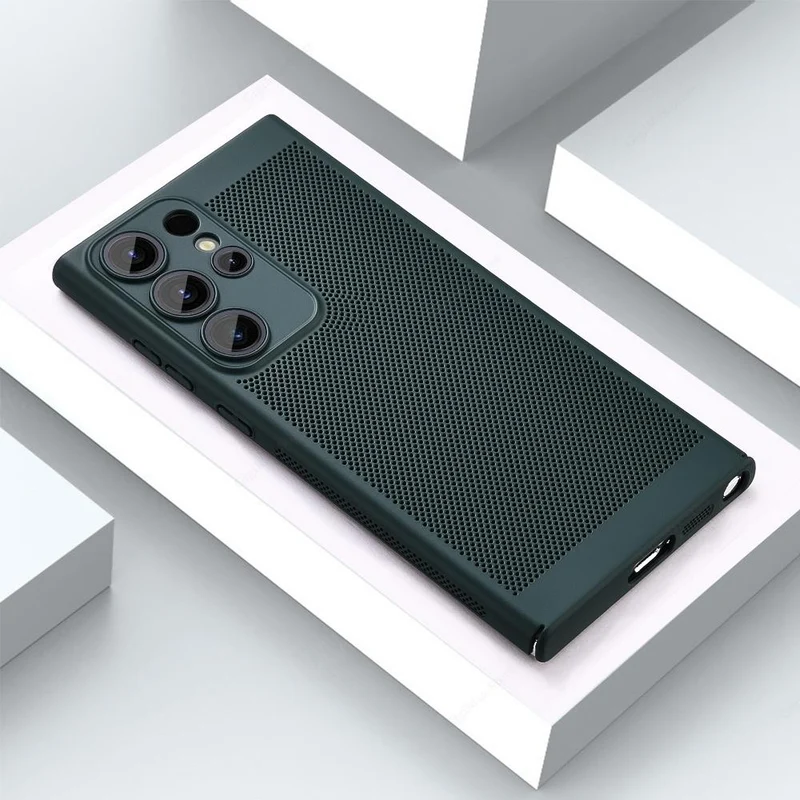 Warmteafvoerende Telefoonhoes Samsung Galaxy TPU Beschermcase met Camerabescherming en Krasbestendig Design | Sansoti